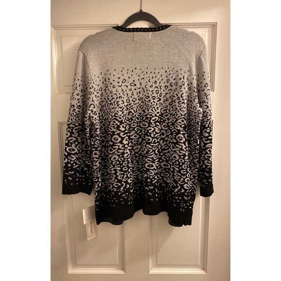 Alfred Dunner Cardigan Sweater New Size Small - Picture 5 of 5